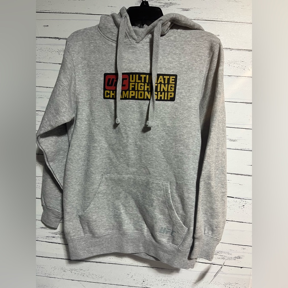 UFC Limited Edition Hoodie Men’s S Gray Ultimate Fighting Championship MMA